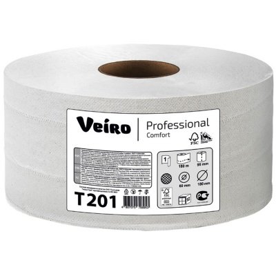 Туалетная бумага в рулоне Veiro Professional Comfort (T201)