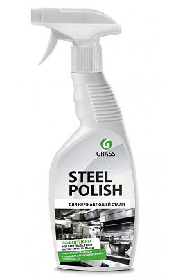 Средство для очистки изделий из нержавеющей стали Grass "Steel Polish"  600 мл