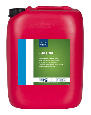 Средство F40 LORO для рециркуляционной мойки (20 литров)