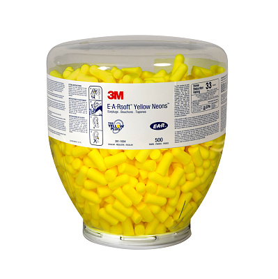 Одноразовые противошумные вкладыши 3М™ E-A-R™ E-A-Rsoft Yellow Neons™ PD-01-002