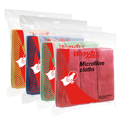 Протирочные салфетки из микрофибры WypAll Microfibre Cloth