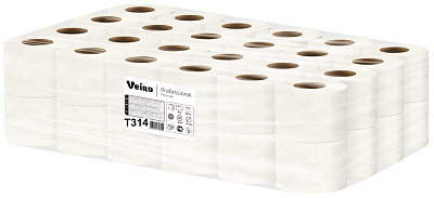 Двухслойная туалетная бумага в рулонах Veiro Professional Premium (Т314)