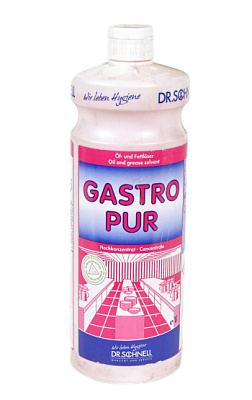 Средство для удаления жирных и масляных загрязнений GASTRO PUR (1 л)