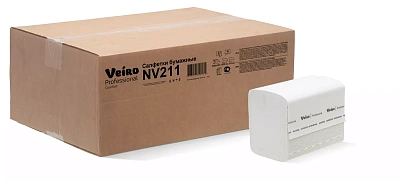 Двухслойные бумажные салфетки Veiro Professional Comfort (NV211)