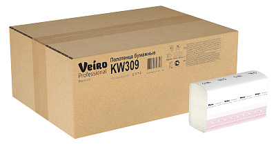 Двухслойные полотенца для рук Veiro Professional Premium (KW309)