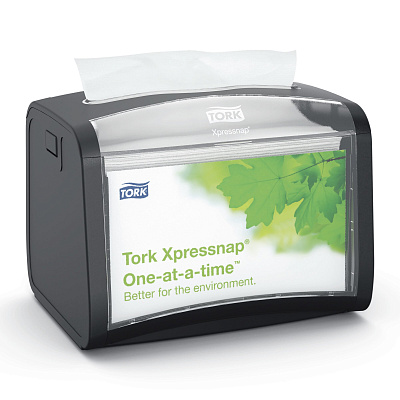 Диспенсер настольный для салфеток Tork Xpressnap® N4 Interfold (272611)