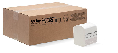 Двухслойная туалетная бумага в пачках Veiro Professional Premium (TV302)