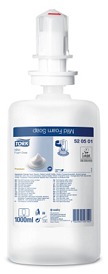 Мягкое мыло-пена Tork S4 Premium 1 литр (520501)