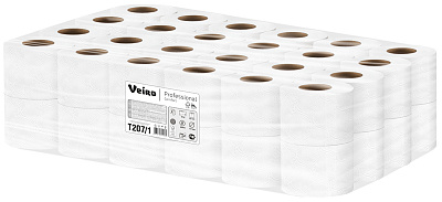 Двухслойная туалетная бумага в рулонах Veiro Professional Comfort (Т207/1)