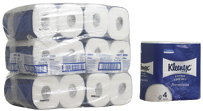 Туалетная бумага в малом рулоне Kleenex PREMIUM (8484)