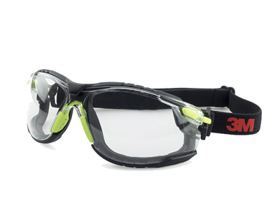 Открытые защитные очки 3M™ Solus™ 1000 S1201SGAFKT-EU с усиленным покрытием Scotchgard™ и прозрачным цветом линз