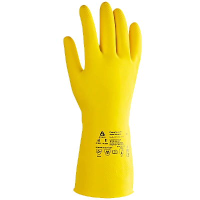 Латексные перчатки JL711 Atom Universal с хлопковым напылением (12 шт.)
